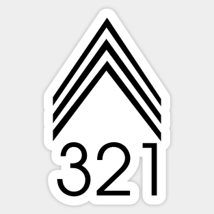 321 Tribe Sticker